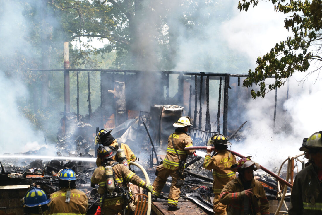 Picture This: Fire on Progress Ridge Road - News and Sentinel